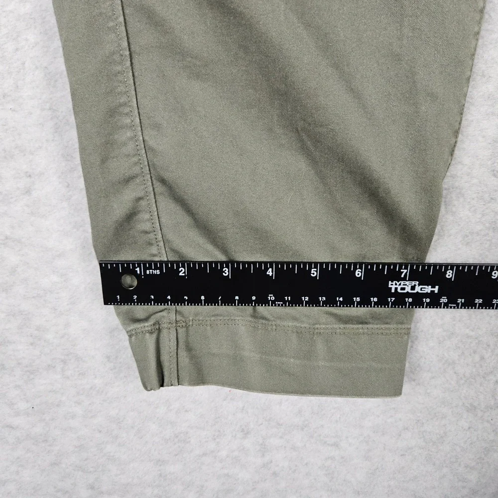 Patagonia (Men's XL) Green Traveler Twill Joggers Mahnya GI Cotton Hiking Pants